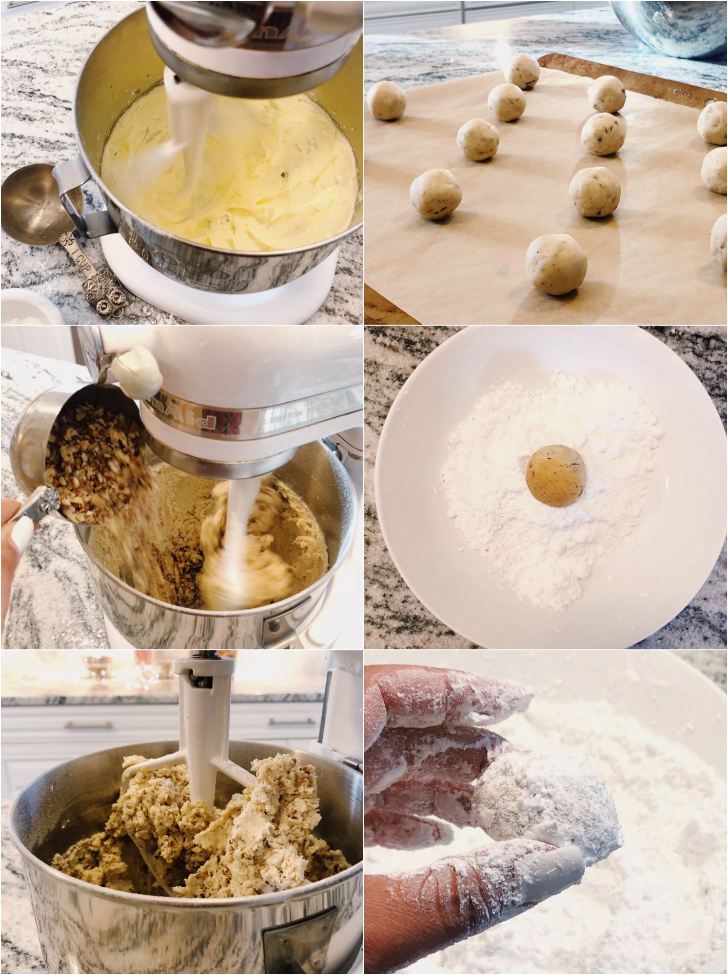 How to make Snowball Cookies!