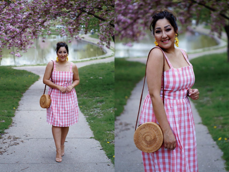 Pink gingham are spring's favorites!