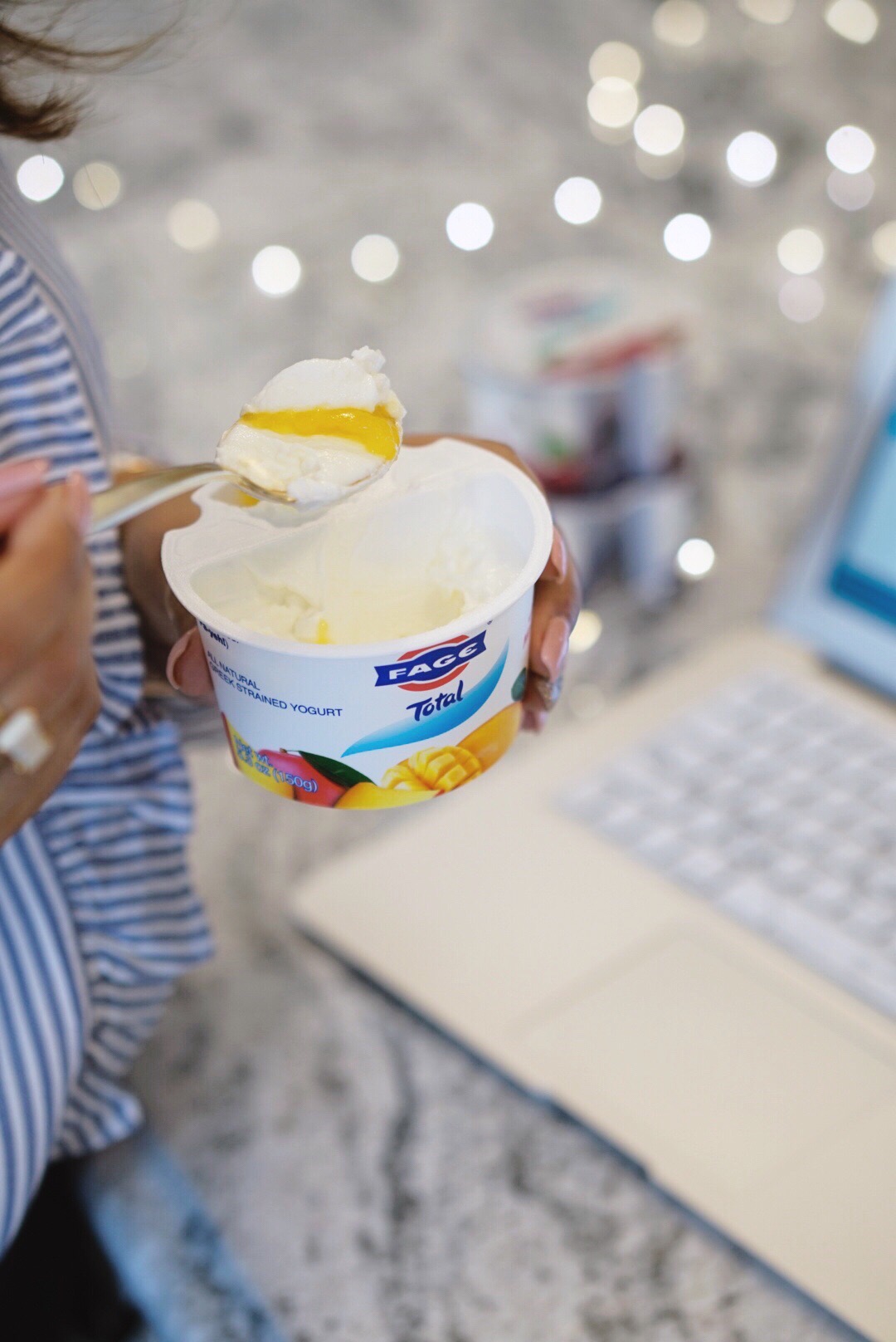 A better day with @fageusa Total fruit split cups.