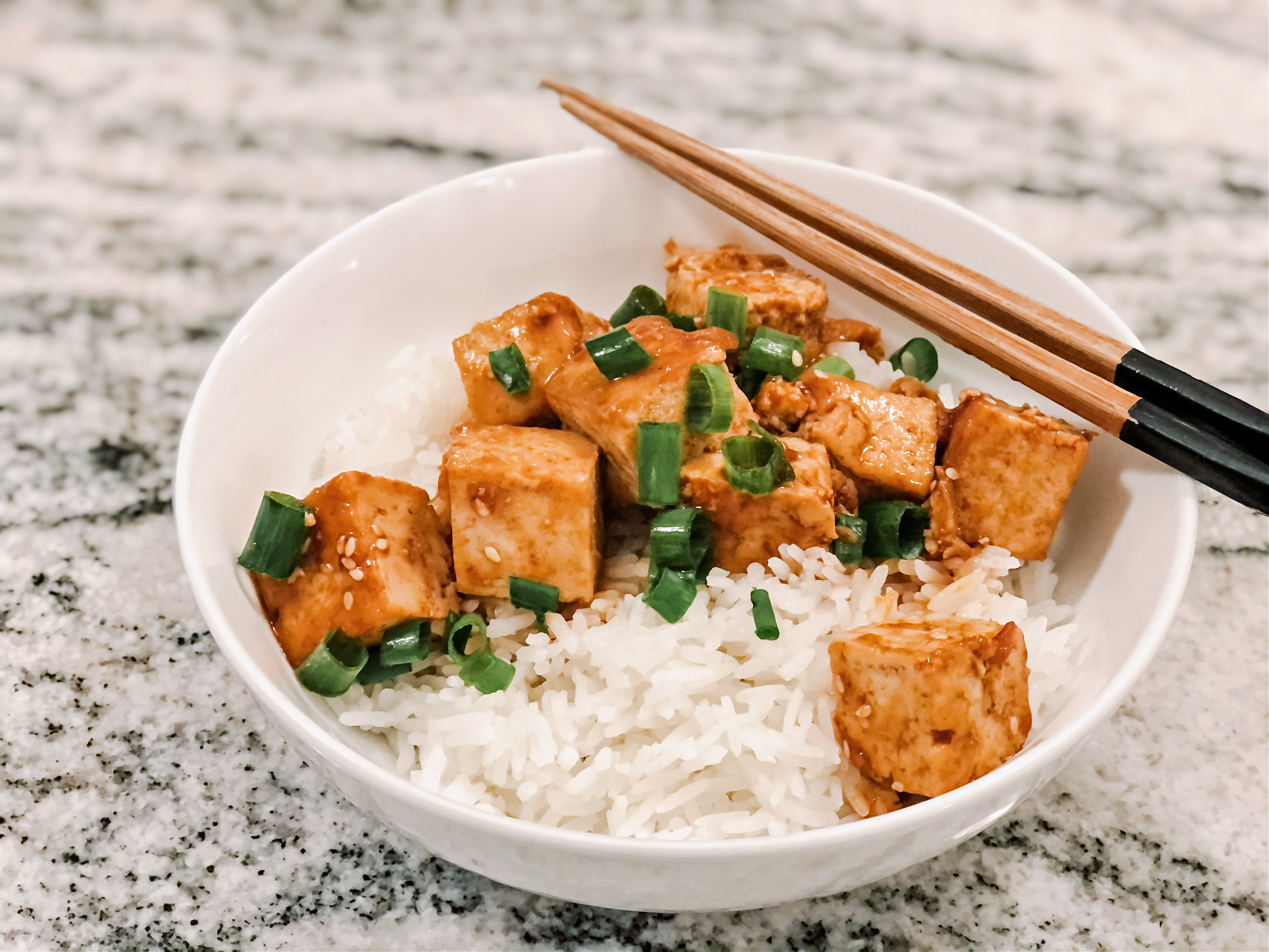 Sticky Tofu & Rice